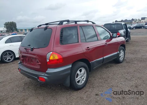 2001 Hyundai Santa Fe 2.7L V6 Gls/2.7L V6 Lx из США, поврежденный, VIN KM8SC83D31U009181